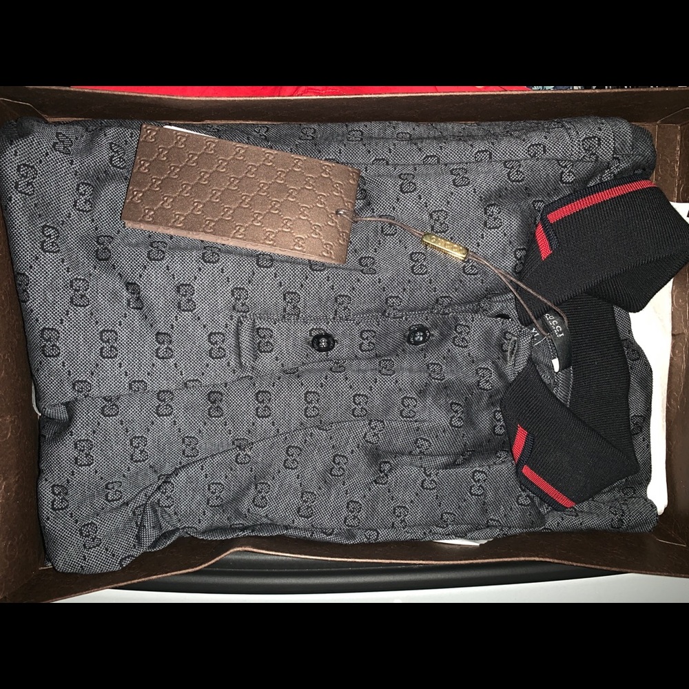XL 100% authentic Gucci polo shirt brand new